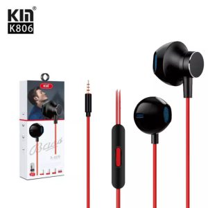 هندزفری سیمی Kin K806 (مخصوص مکالمه)