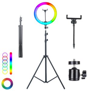 رینگ لایت RGB سایز 13 اینچ مدل MJ30