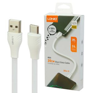 کابل کوتاه تایپ سی الدینو LS550 به طول 20CM