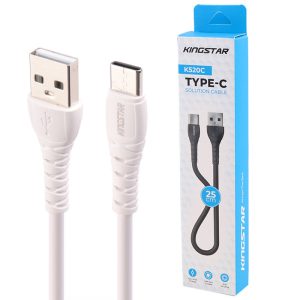 کابل کوتاه تایپ سی Kingstar مدل K520C بطول 25CM