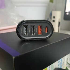 شارژر فندکی 4 پورت 36 وات Lisen