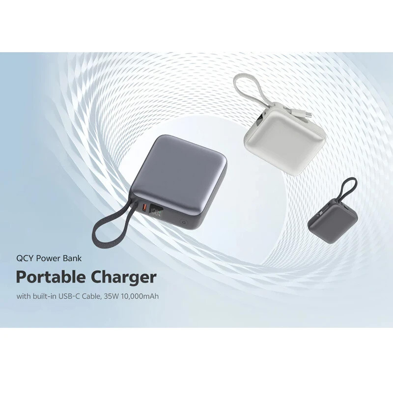 پاور بانک 35 وات QCY مدل PB10C ظرفیت 10 هزار - Image 16