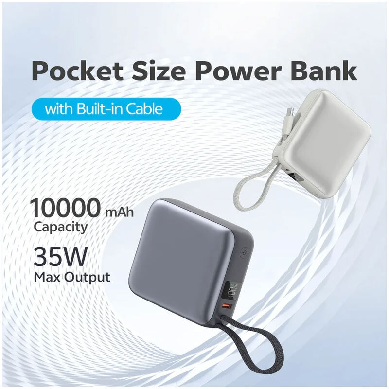 پاور بانک 35 وات QCY مدل PB10C ظرفیت 10 هزار - Image 21