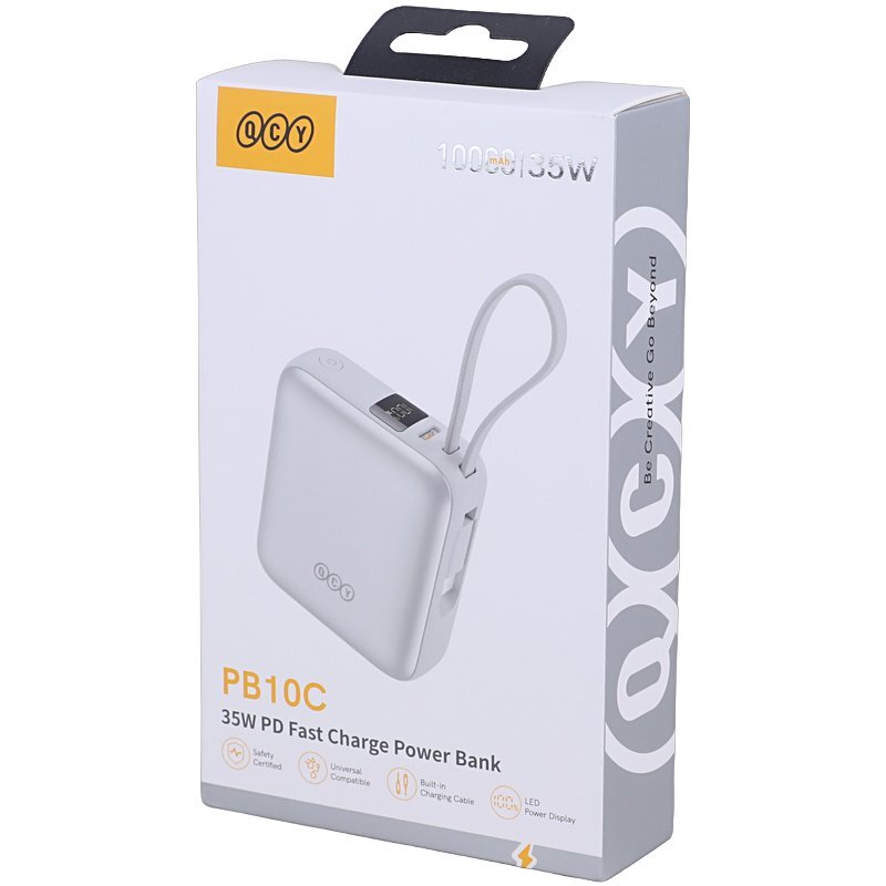 پاور بانک 35 وات QCY مدل PB10C ظرفیت 10 هزار - Image 25